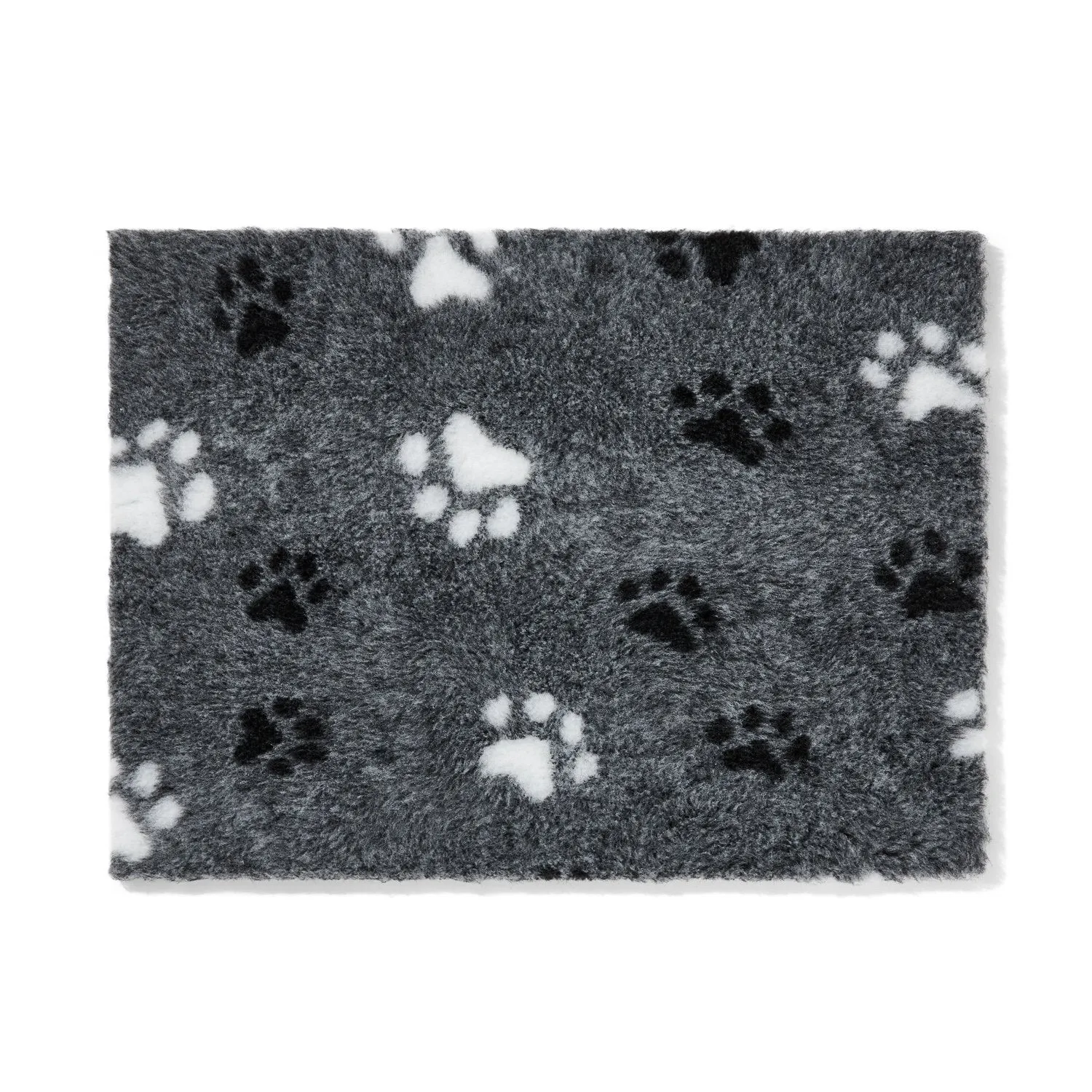 Snooza Stay Dry Mat Grey Paws Dog Bed Large^^^