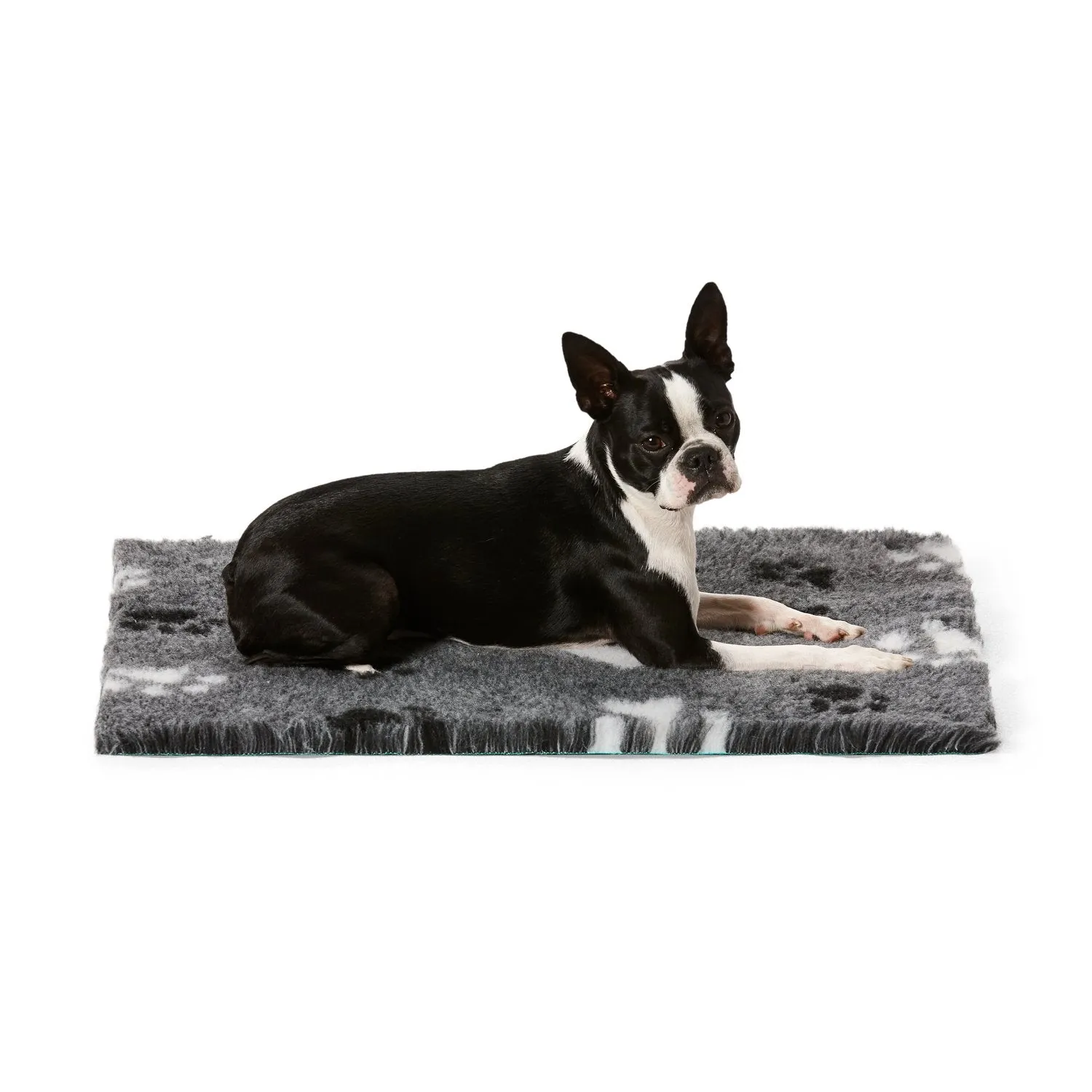 Snooza Stay Dry Mat Grey Paws Dog Bed Large^^^