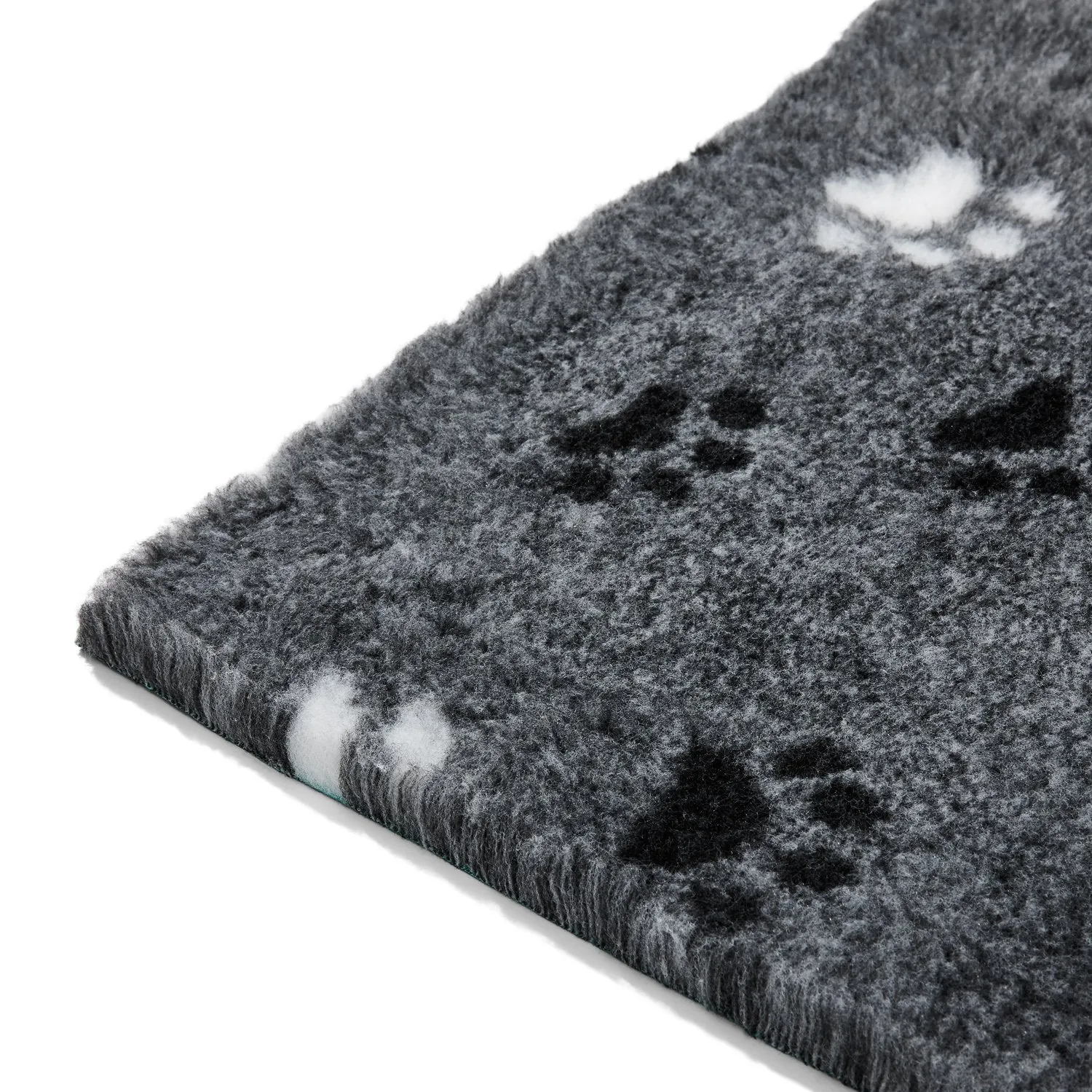 Snooza Stay Dry Mat Grey Paws Dog Bed Large^^^