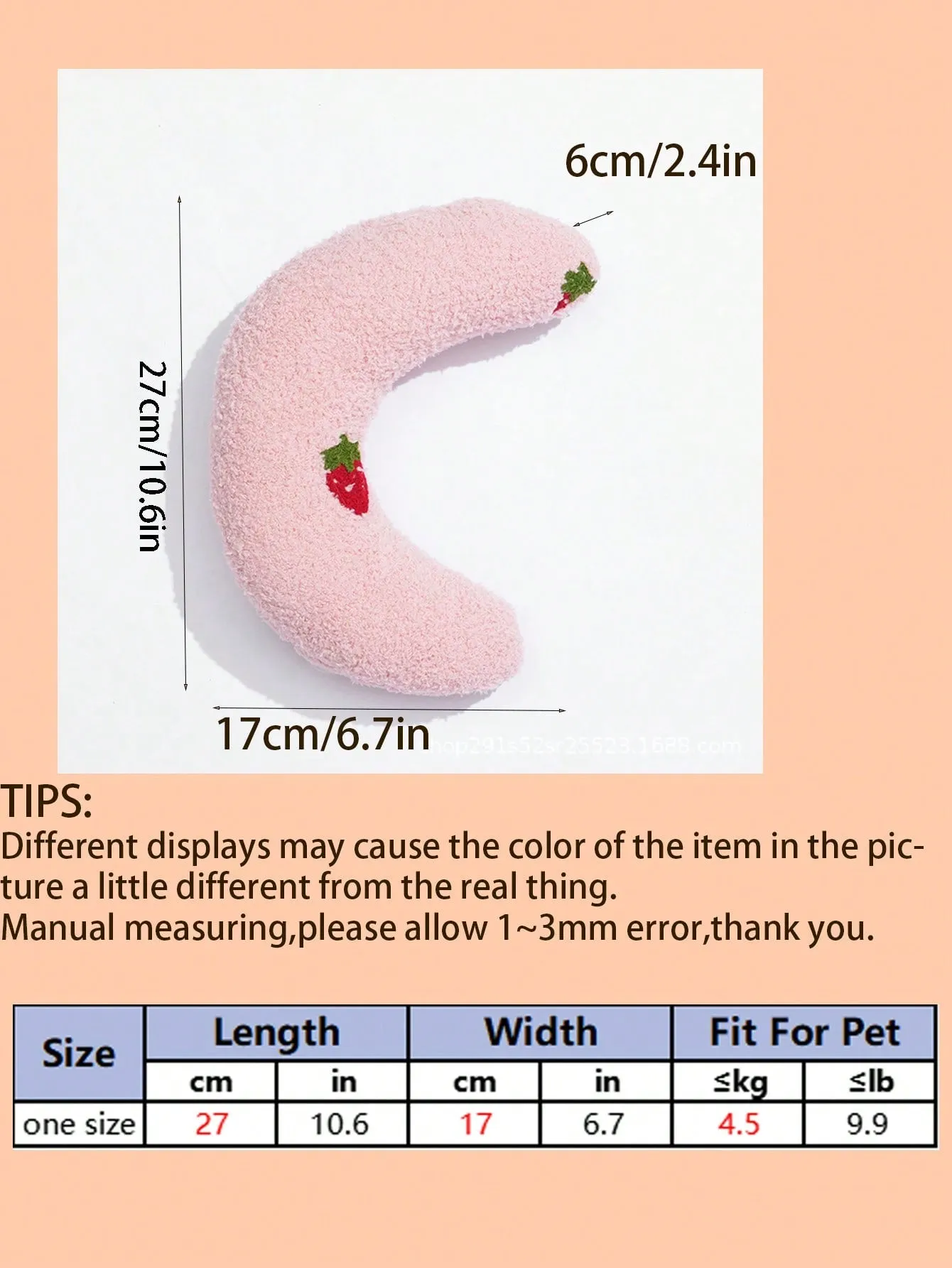 Soft And Comfortable Polyester Neck Pillow For Cat Sleeping