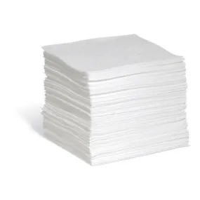 SpillTech WPF1014H Oil-Only Absorbent Pads, Heavyweight, FineFiber