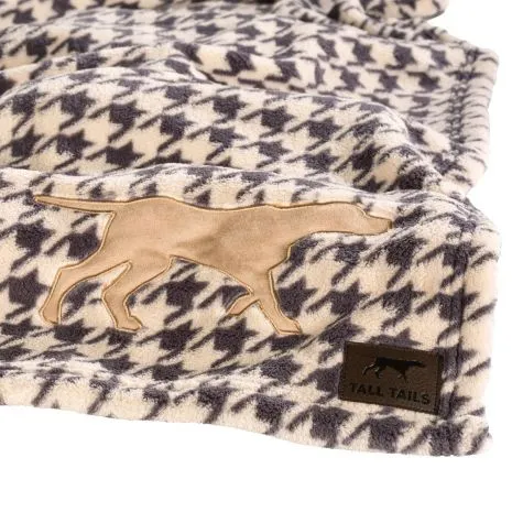 Tall Tails Houndstooth Dog Blanket