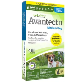 TevraPet Vetality Avantect II for Medium Dog 11-20 lbs