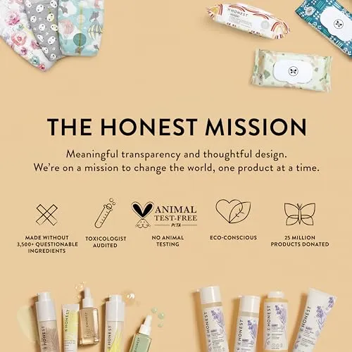 The Honest Company: Clean Conscious Wipes, Fragrance Free, Plant-Based, for Sensitive Skin