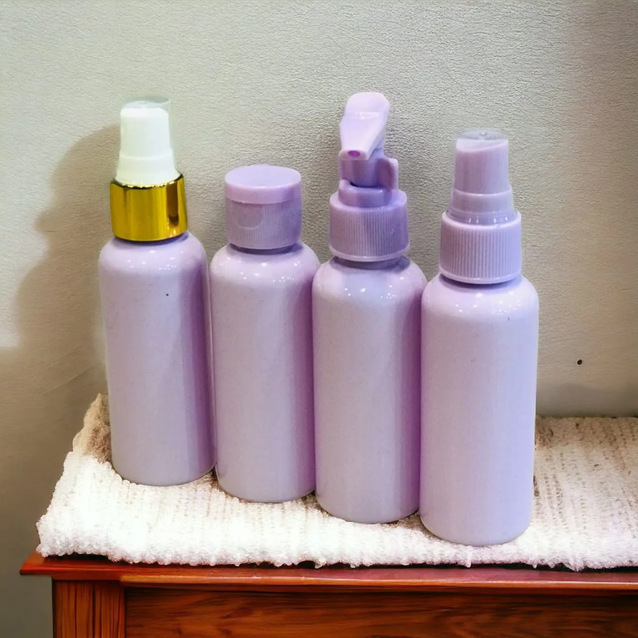 Travel Bottles Kit Set of 4