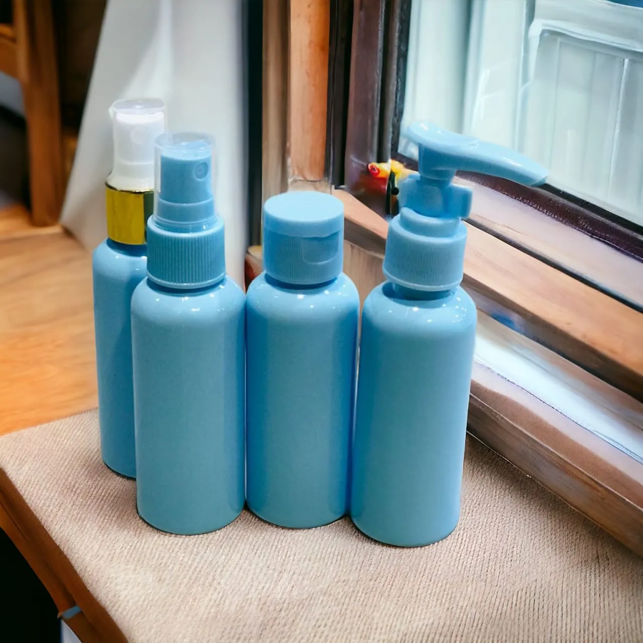 Travel Bottles Kit Set of 4