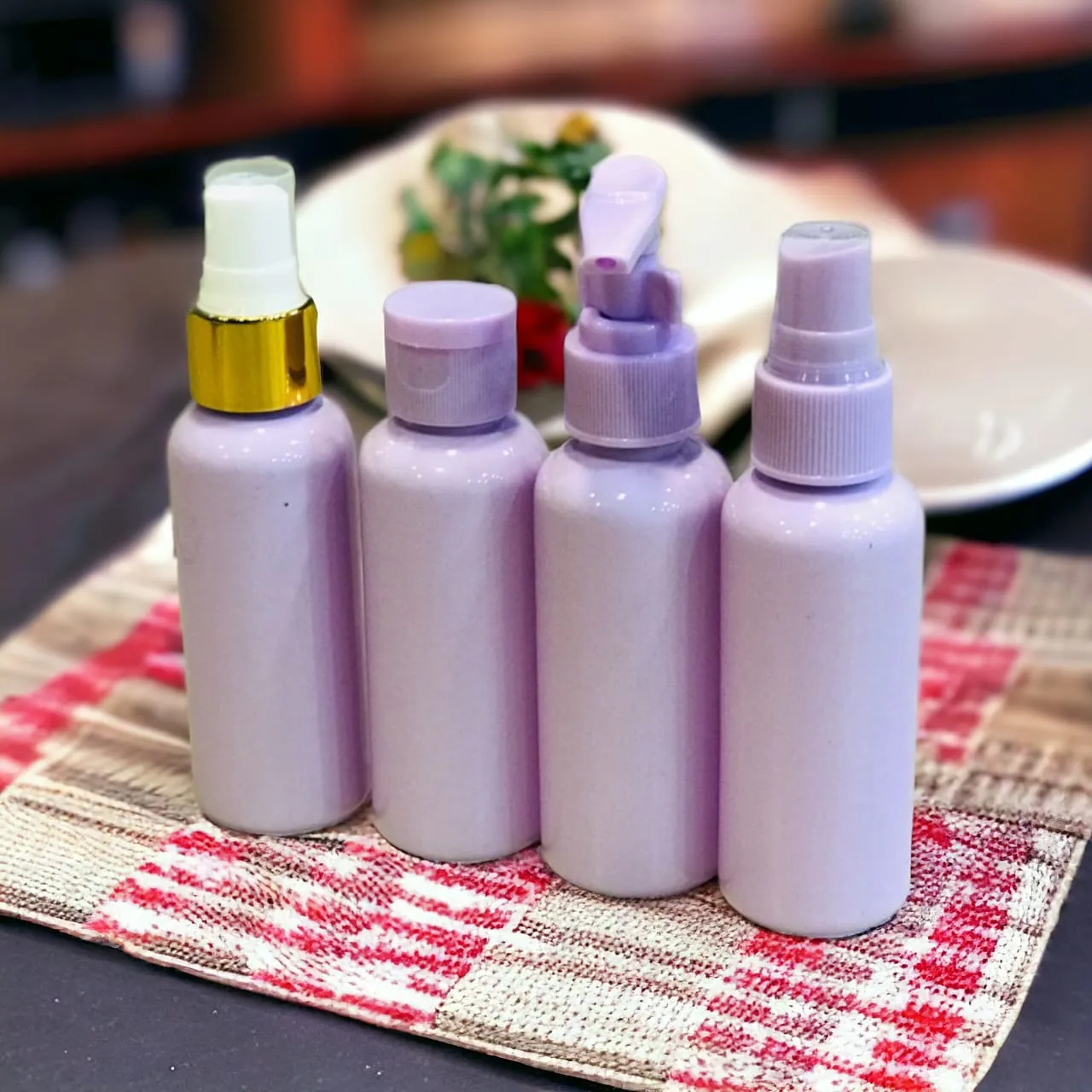 Travel Bottles Kit Set of 4