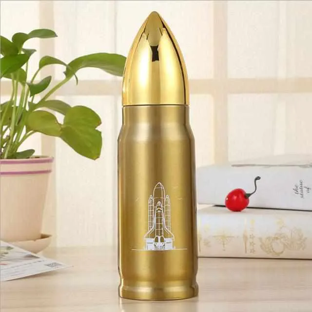 Travel Drink Bottle Bullet Shaped