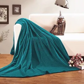 Ultra Soft & Cozy Fleece Blanket – Teal