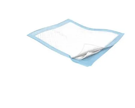 Underpad Wings 36 x 36 Inch Disposable Fluff/Polymer Heavy Absorbency, Case of 48