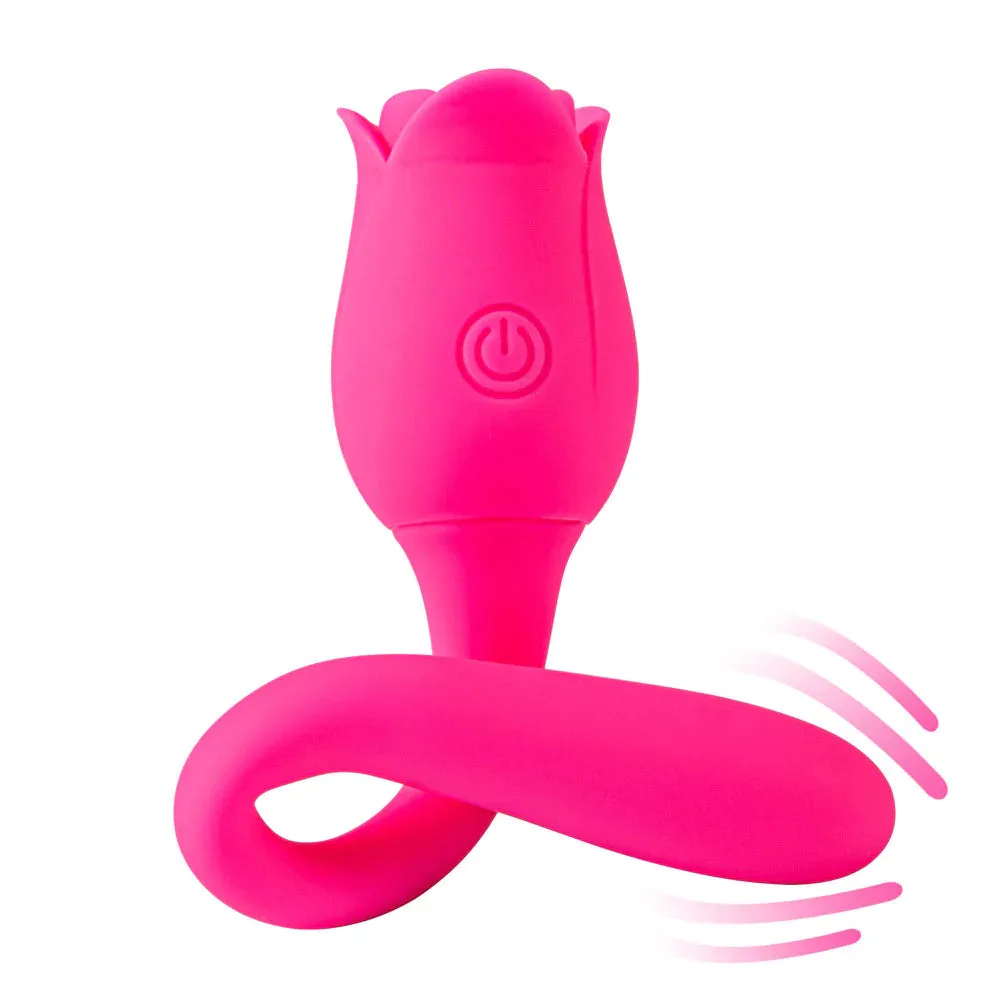 Vibelite Meadow 10-function dual-stimulating Tulip vibrator