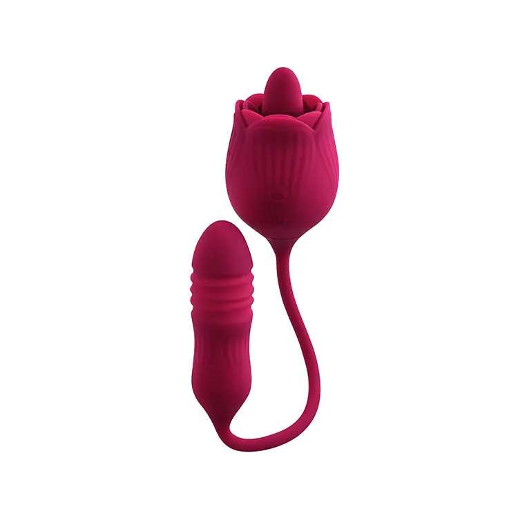 Wild Rose Dual Stimulating Vibrator